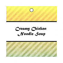 Sun Rays Square Food & Craft Hang Tag