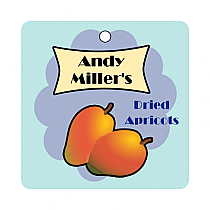 Your Brand Apricot Square Food & Craft Hang Tag