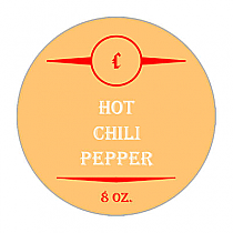 Hot Small Circle Canning Labels 1.5x1.5