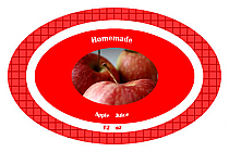 Juice Oval Canning Labels 2.25x3.5