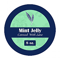 Algae Small Circle Canning Labels 1.5x1.5