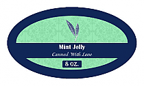 Algae Small Oval Canning Labels 1.25x2.25