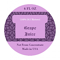 Grape Small Circle Canning Labels 1.5x1.5