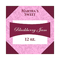 Custom Nautilus Square Canning Label