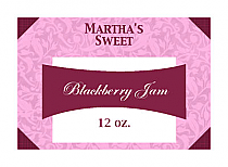 Custom Nautilus Small Rectangle Canning Label