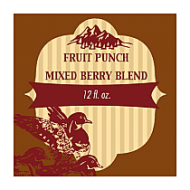 Custom Flying Ducks Large Square Canning Label