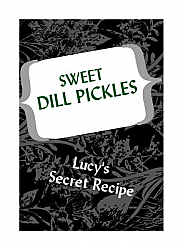 Secret Oasis Small Rectangle Canning Label