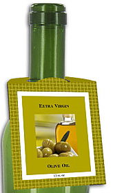 Olive Oil Rounded Bottle Tags