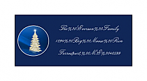 Christmas Tree Memorable Design Address Labels