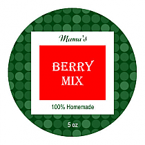 Citrus Mix Circle Christmas Canning Labels 2x2