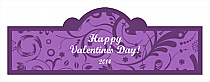 Valentine Serenity Billboard Cigar Band Labels