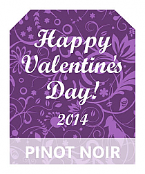 Valentine Serenity Wine Label