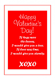 Valentine Classical Text Rectangle Labels