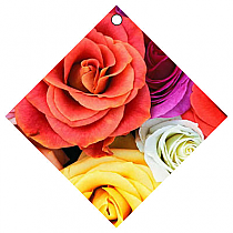 Valentine Diamond Photo Hang Tag