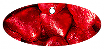 Valentine Big Oval Photo Hang Tag