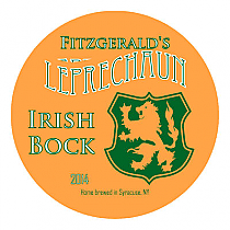 Leprechaun Circle Beer Labels