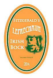 Leprechaun Oval Beer Labels