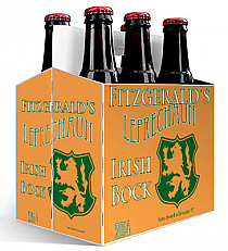 6 Pack Carrier Leprechaun plain 6 pack carrier and custom pre-cut labels