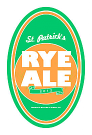 St Patricks Day Oval Beer Labels