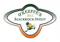 Blackrock Stout Collar Irish Beer Labels