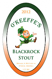 Blackrock Stout Oval Irish Beer Labels