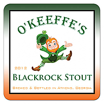 Blackrock Stout Square Irish Beer Coasters