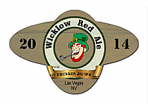 Wicklow Red Ale Collar Irish Beer Labels