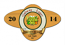 Galway Lager Collar Irish Beer Labels