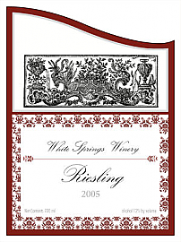 Colorado Large Curved Rectangle Wine Label 3.625x5