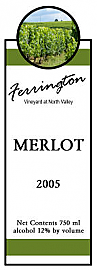 Stamp Large Vertical Rectangle Wine Label 2x6.25