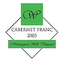 Class Large Diamond Wine Label 3x3