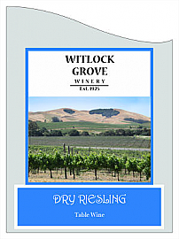 Image Large Curved Vertical Big Rectangle Wine Label 3.625x5