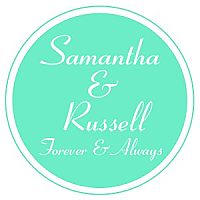 Classical Circle Wedding Labels