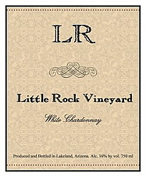 Arizona Rectangle Wine Label 3.25x4