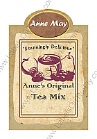 Custom Paper Tea Bag Large Rectangle Food & Craft Label