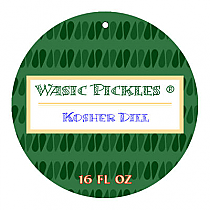 Pickles Circle Canning Hang Tag 2x2