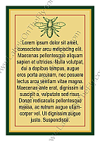 Bee Square2 Hunter Beer Labels