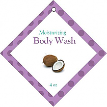 Refresh Diamond Bath Body Favor Tags