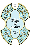 Medici Medium Wedding Favor Tag