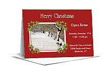 Holly Jolly Invitation Card