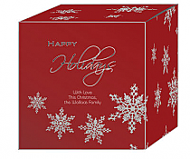 Snowflakes Christmas Gift Box Medium