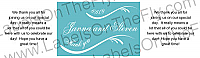 Wave Water Bottle Labels Wedding Labels