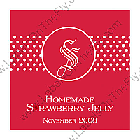 Custom Regal Large Square Food & Craft Label