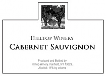 California Rectangle Wine Label 4.25x3