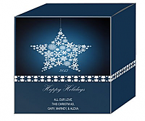 Large Star Christmas Gift Box Large