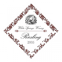 Colorado Diamond Wine Label 2x2