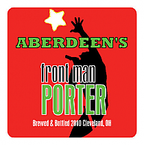 Front Man Square Beer Labels