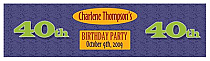 Party Time Birthday Water Bottle Labels