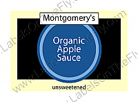 Custom Geometric Small Horizontal Rectangle Food & Craft Label