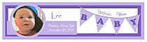 Banner Baby Water Bottle Labels